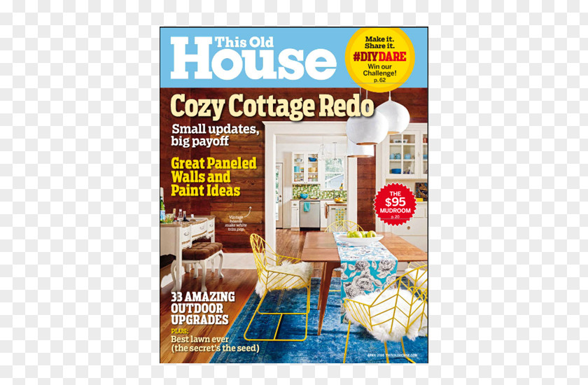 House Advertising August Magazine PNG