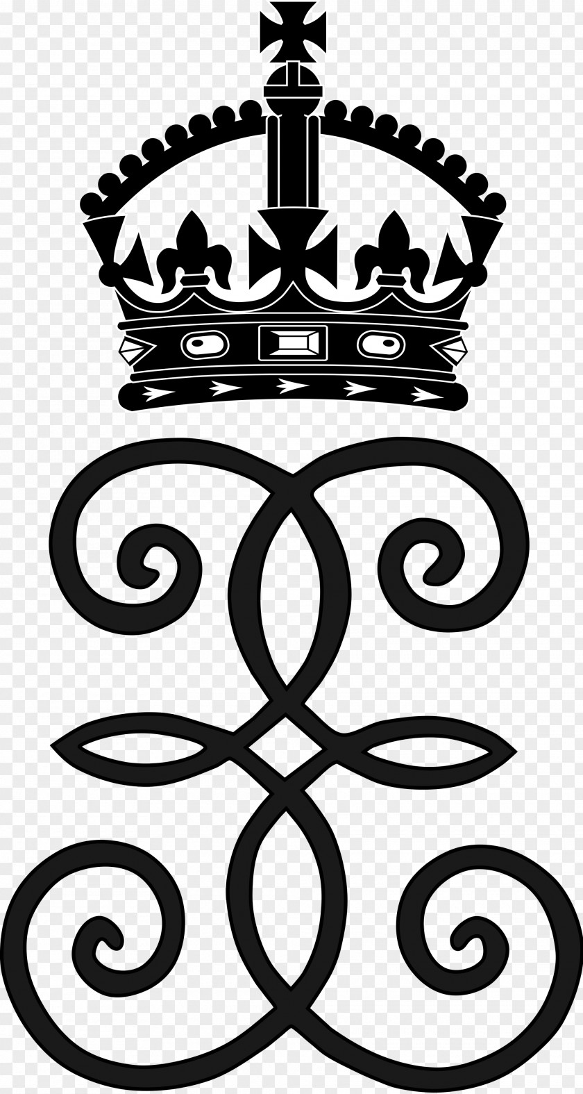 United Kingdom Royal Cypher Crown Of Queen Elizabeth The Mother Monarch PNG