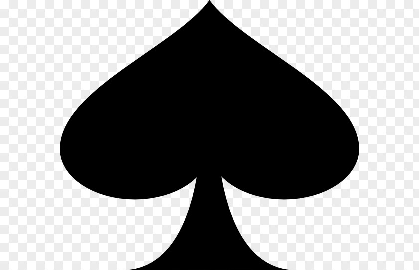 Ace Spade Of Spades Suit Playing Card Clip Art PNG