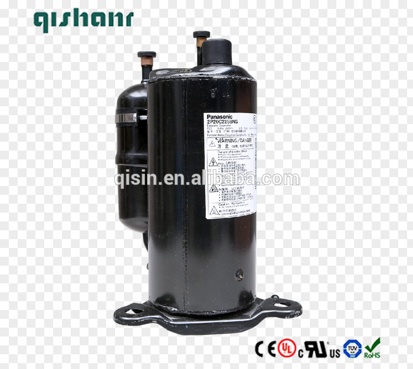 Air Conditioning Compressor Scroll Vapor-compression Refrigeration Refrigerator PNG