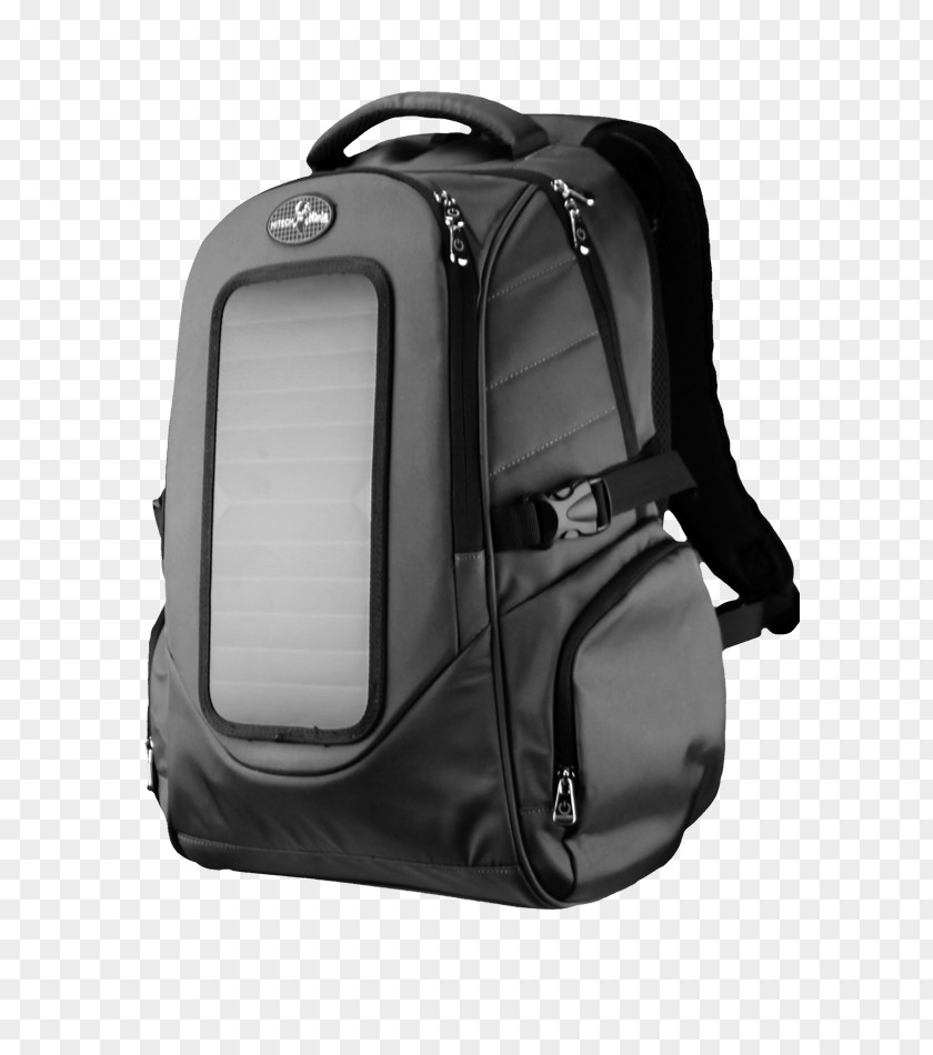 Backpack Solar Panels Bag Power PNG