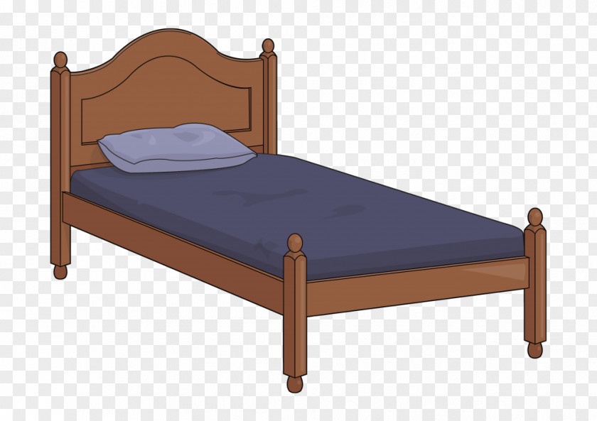 Bed Frame Drawing Furniture Foot Rests PNG