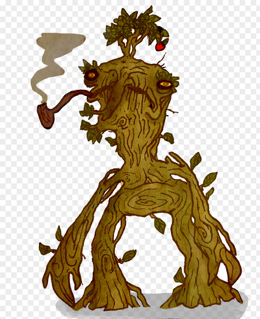 Creative Drawing For Daily Necessities Tree Cartoon Comics PNG