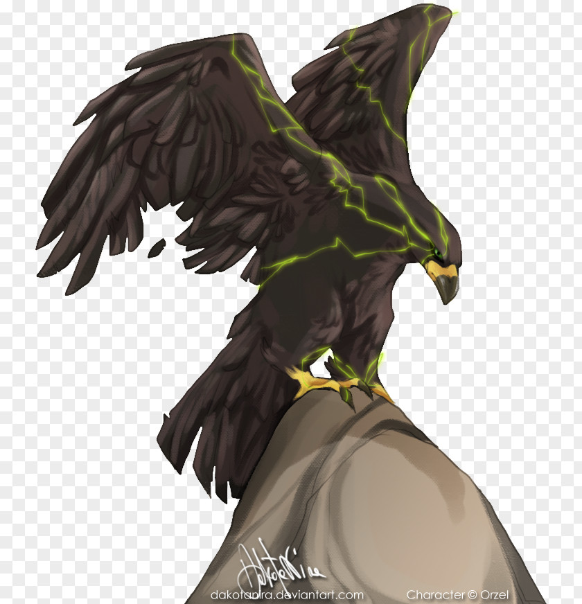 Eagle Bald Beak Figurine PNG