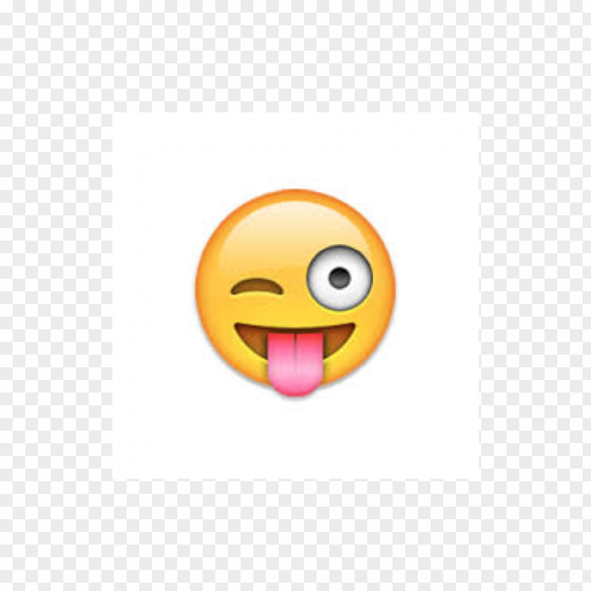 Imoji Emoji Wink Smiley Face Tongue PNG