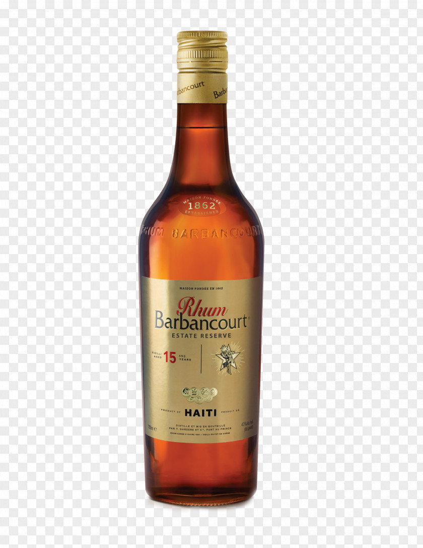 Rhum Barbancourt Distilled Beverage Rum Absinthe Drink PNG