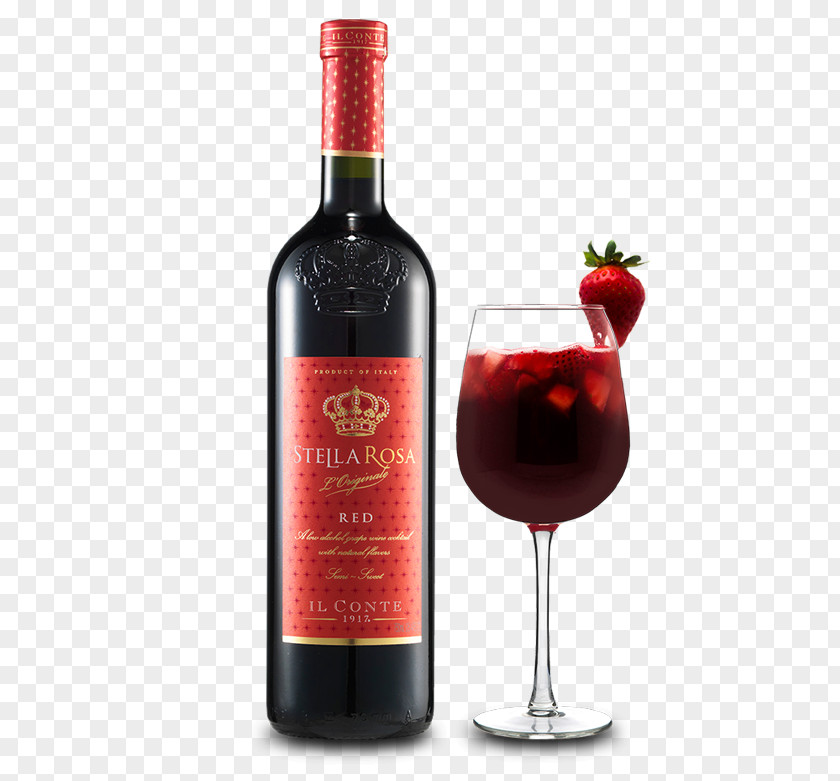 Stella Starlight Red Wine Cocktail Dessert Liquor PNG