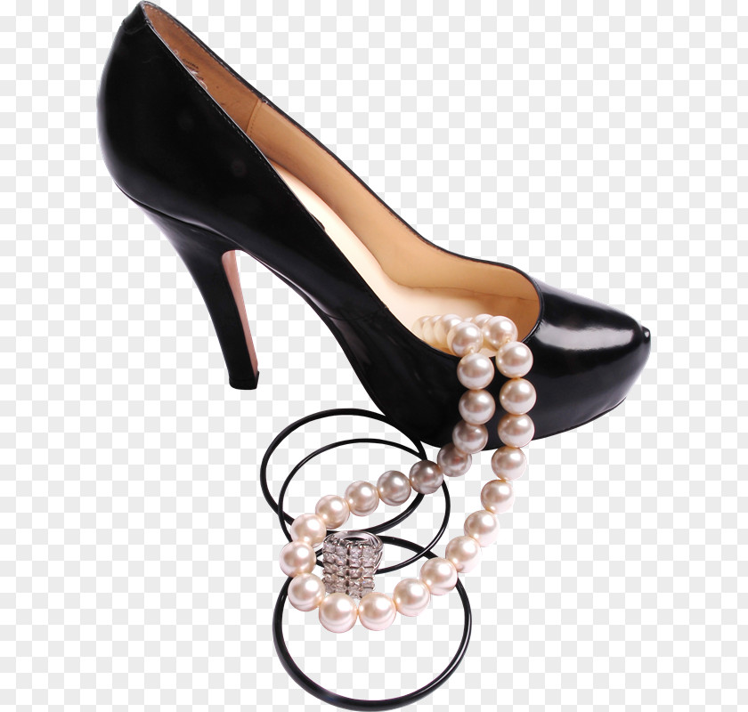 Zapateria High-heeled Shoe Mule Necklace Sandal PNG