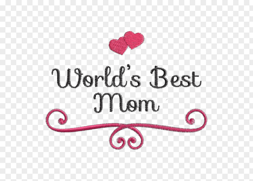 Best Mom Embroidery Mother's Day Woman May PNG
