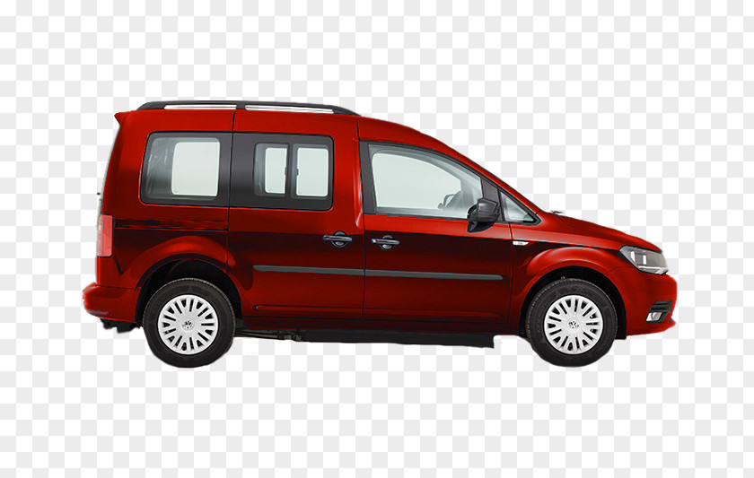 Caddy Compact Van Car Volkswagen Minivan Vehicle PNG