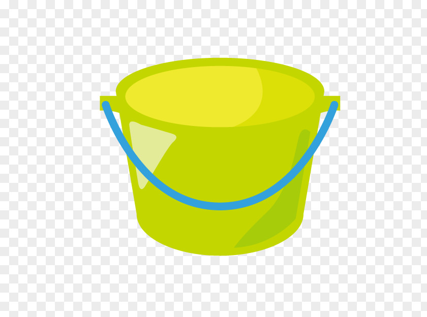 Cartoon Green Bucket Barrel PNG
