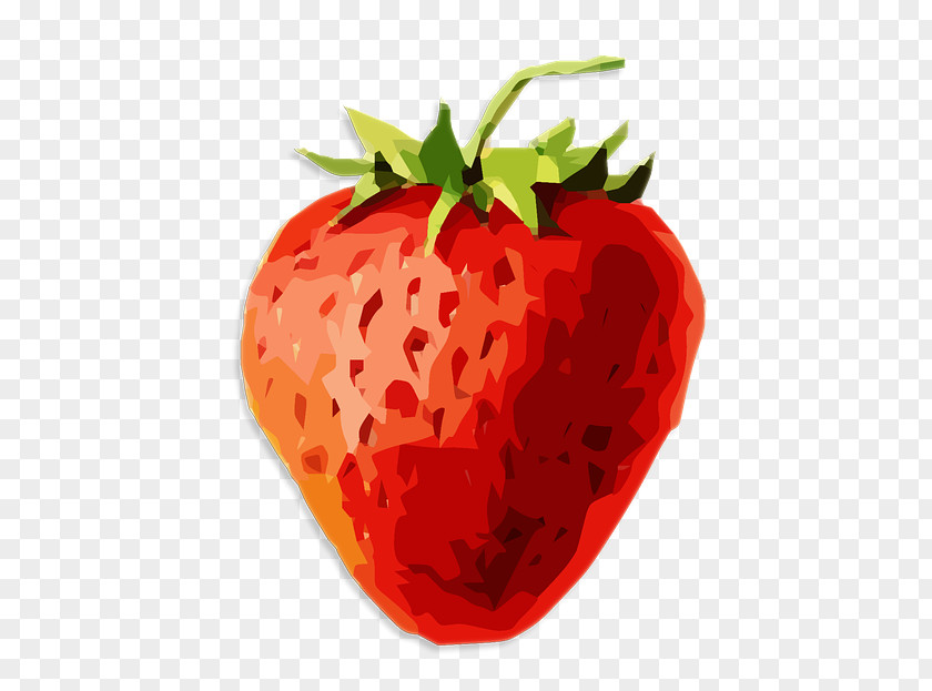 Strawberry Painted Fruit Aedmaasikas PNG