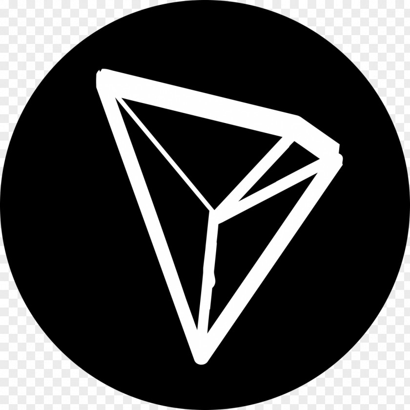 Tron Cryptocurrency Blockchain TRON Logo Ethereum PNG
