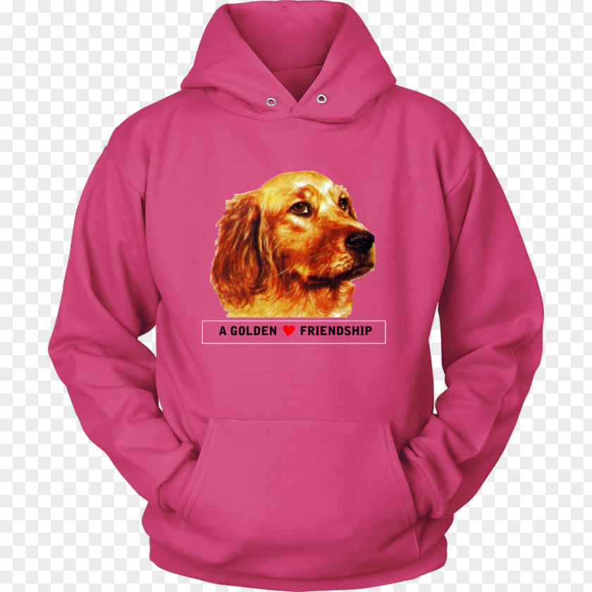 Golden Retriever T-shirt Hoodie Clothing Sleeve PNG