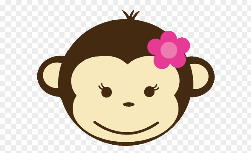 Monkey Baby Jungle Animals Clip Art PNG