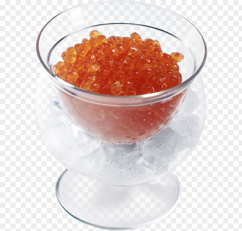 Red Caviar Beluga Roe Sockeye Salmon PNG