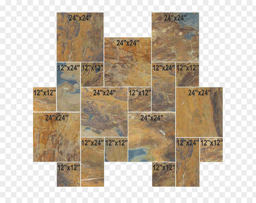Stone Pavement Tile Floor Face Pattern Cut PNG