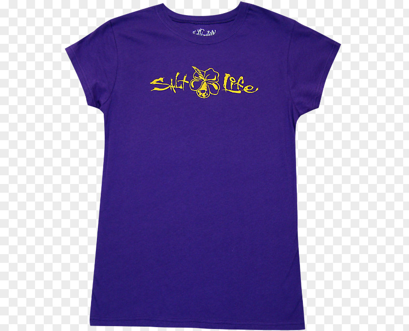 T-shirt Sleeveless Shirt Salt Life Signature Hibiscus License Plate PNG