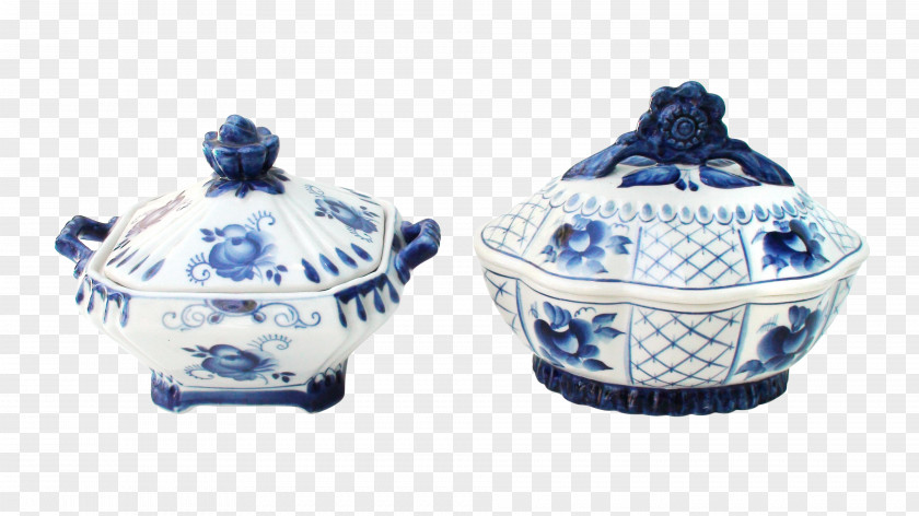 The Blue And White Porcelain Ceramic Pottery Cobalt PNG