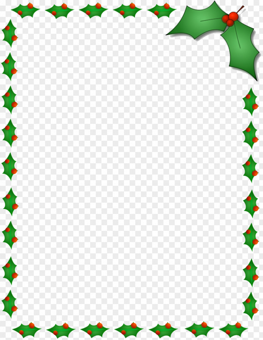 Christmas Border Photos Santa Claus Microsoft Word Template Clip Art PNG