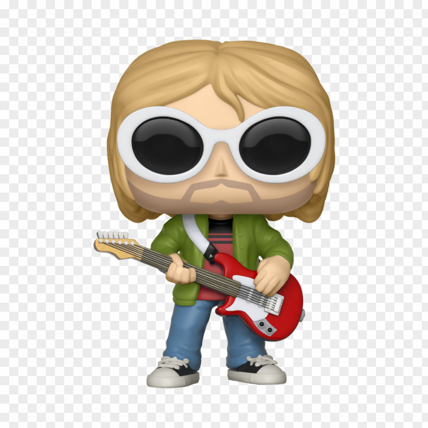 Funko Pop MTV Unplugged In New York Musician FYE Nirvana PNG