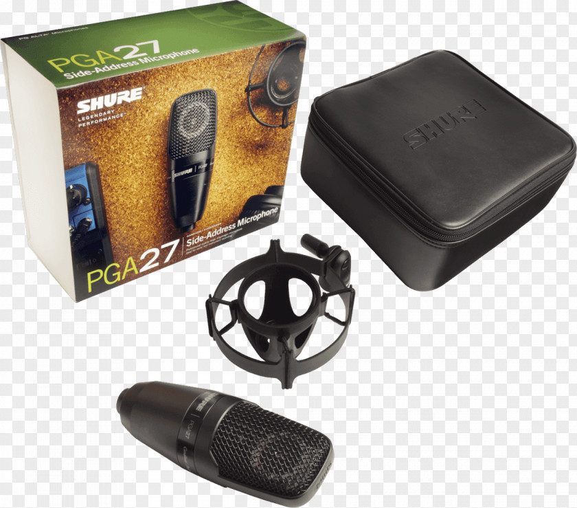 Microphone Shure PGA27 Audio Diaphragm PNG