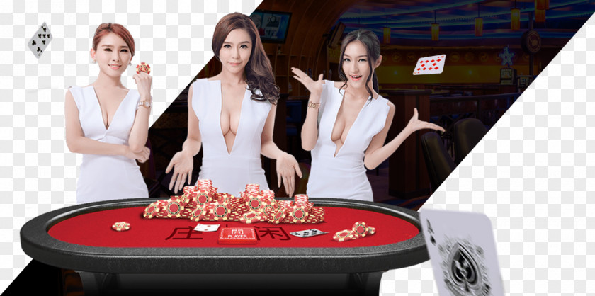 Online Gambling Casino Game PNG gambling Game, live casino, three women standing behind black poker table clipart PNG