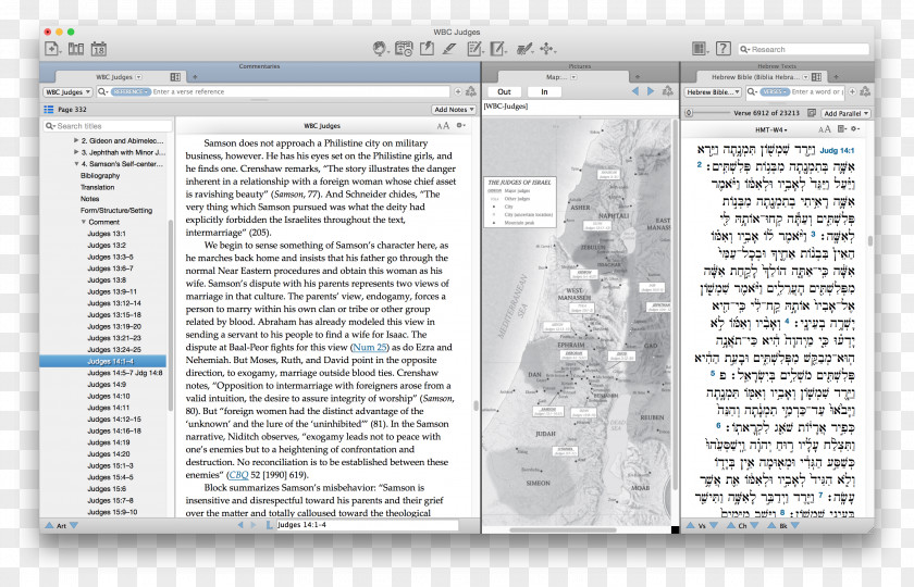 Screenshot Israelites Tribe Font PNG