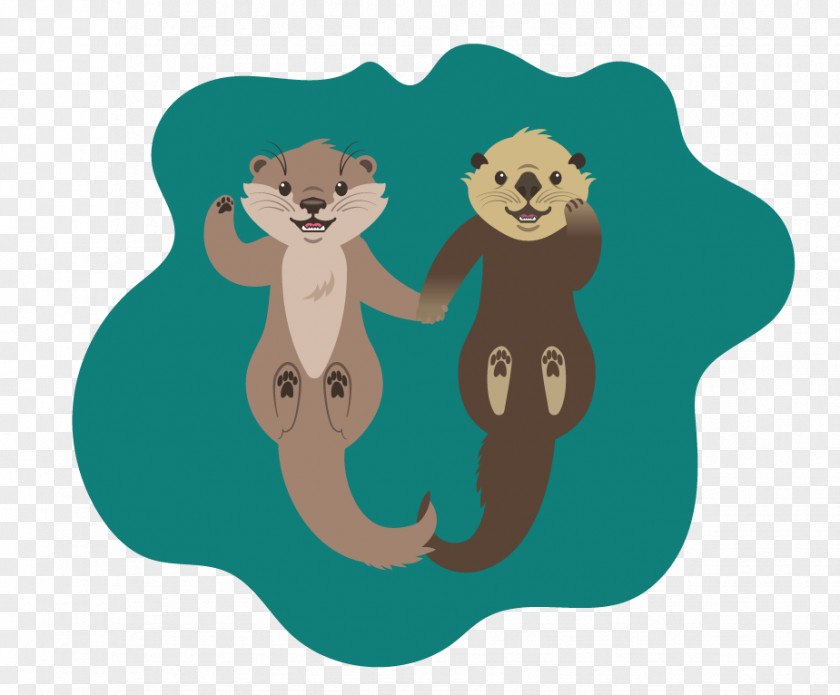 Bear Sea Otter Clip Art PNG