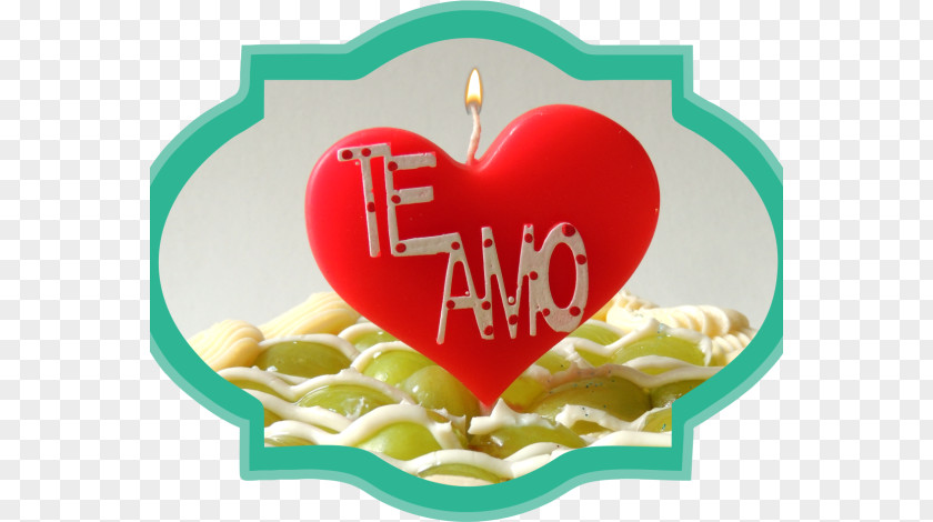 Heart Love Te Amo Corazón Candle PNG