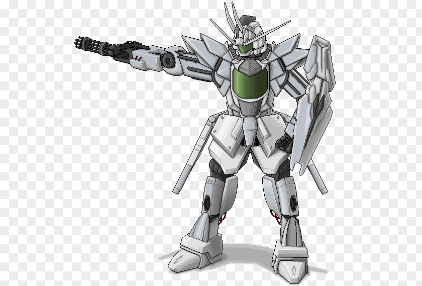 Pixel Art Habbo Military Robot PNG