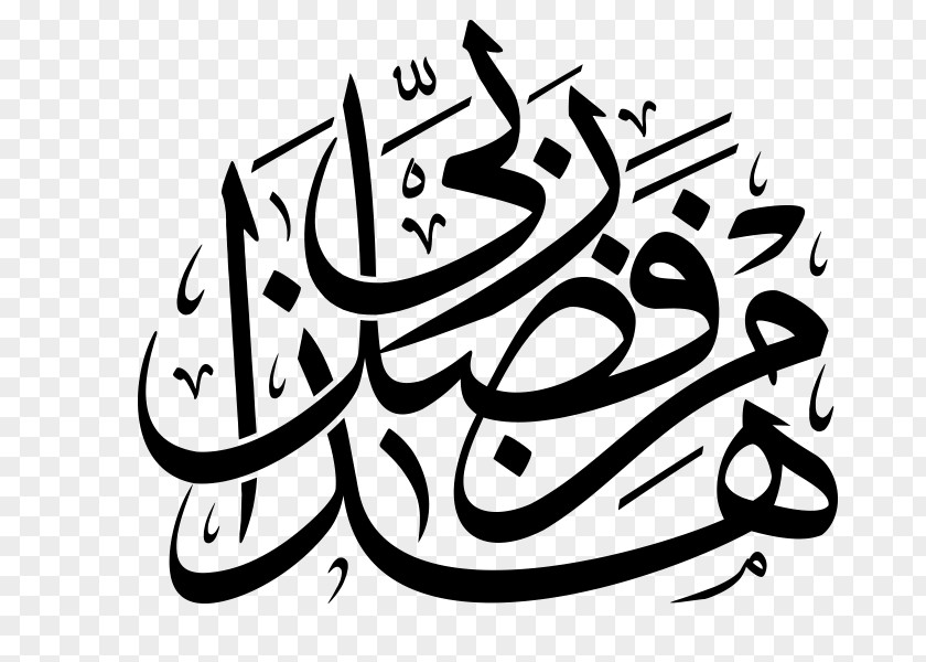 Qur'an Allah An-Naml Dhikr Calligraphy PNG