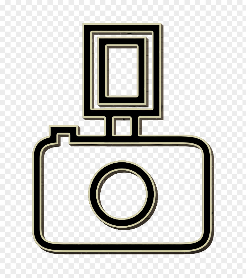 Rectangle Tool Icon Camera Equipment Flash PNG