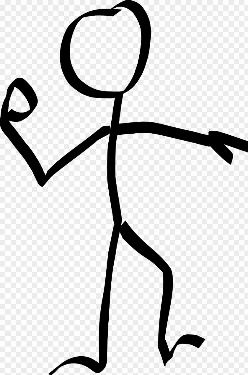 Stick People Throwing Clip Art PNG