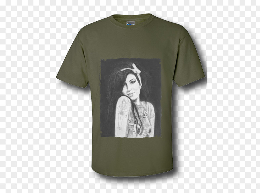 Amy Winehouse T-shirt Hoodie Sleeve Polo Shirt PNG