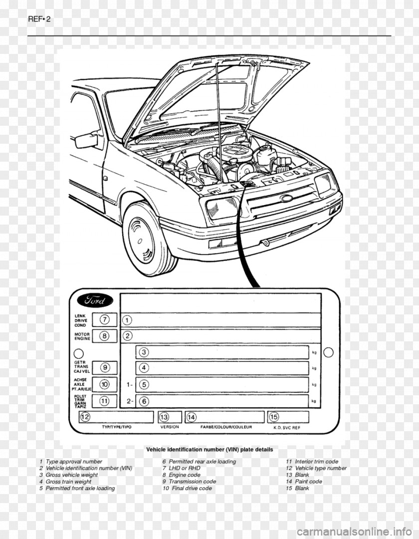 Car Door Technical Drawing Automotive Design PNG