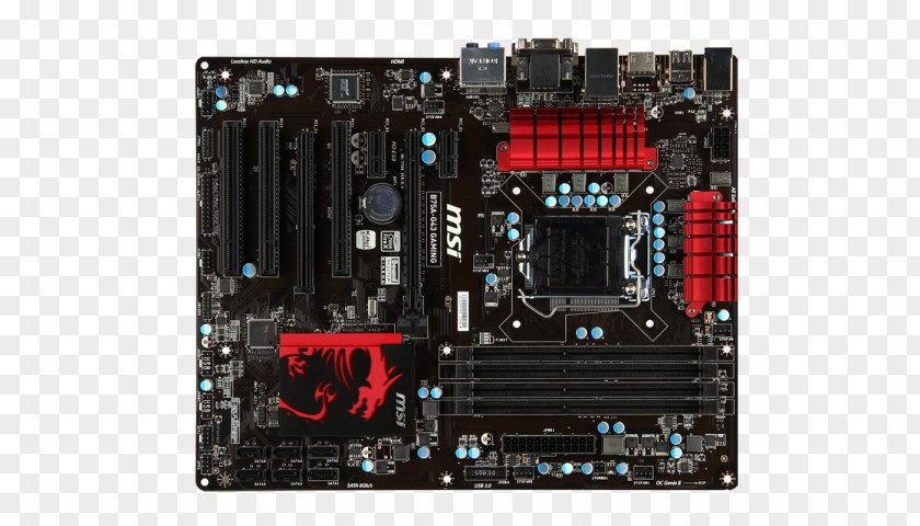 MotherboardATXLGA1155 SocketZ77LGA1155 Socket LGA 1155 Micro-Star InternationalLGA Graphics Cards & Video Adapters MSI Z77A-G43 GAMING PNG