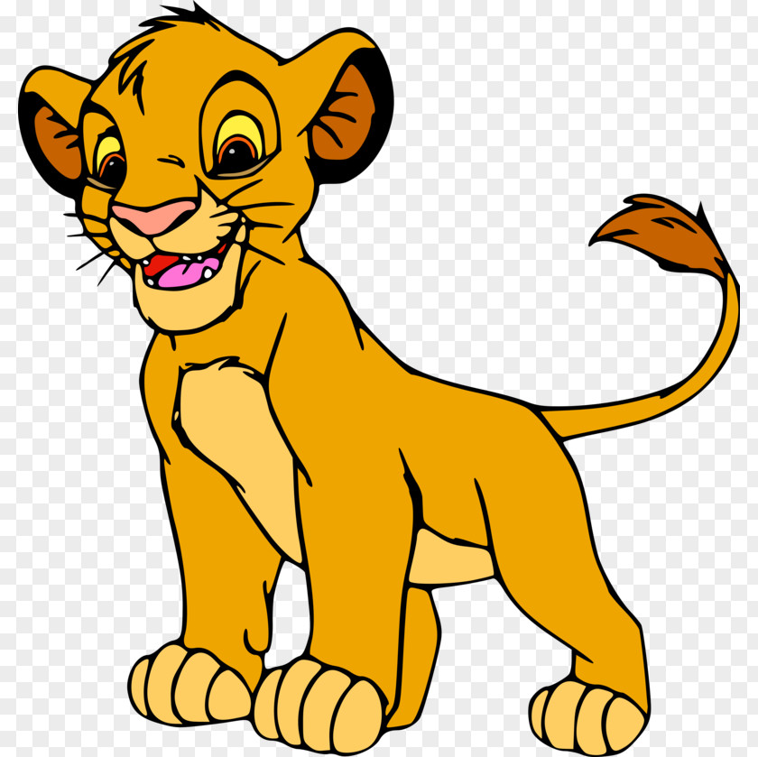Mountain Lion Cartoon Simba Nala Scar Shenzi Mufasa PNG