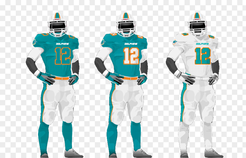 NFL 2018 Miami Dolphins Season Hard Rock Stadium Jersey Uniform PNG