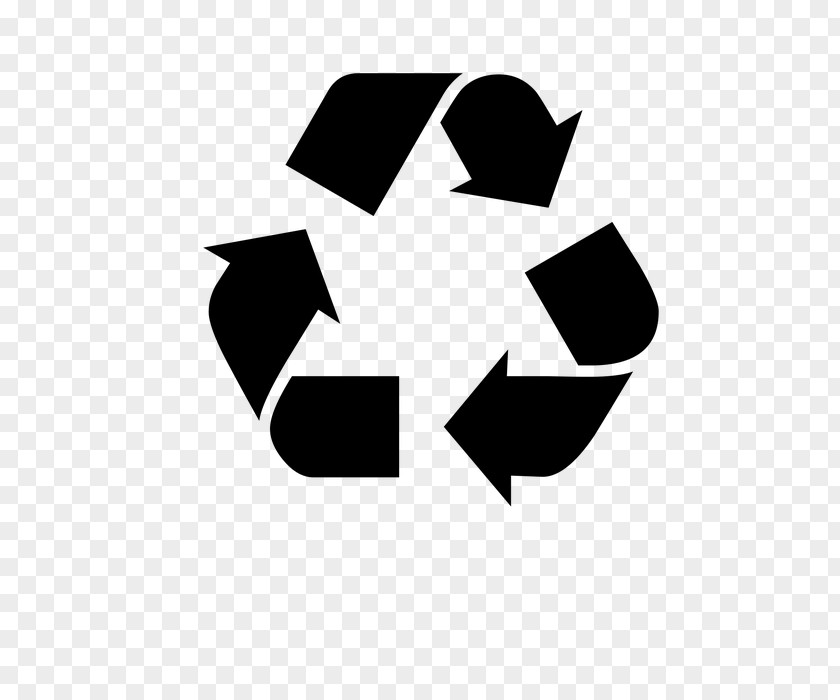 Recycling Symbol Decal Plastic PNG