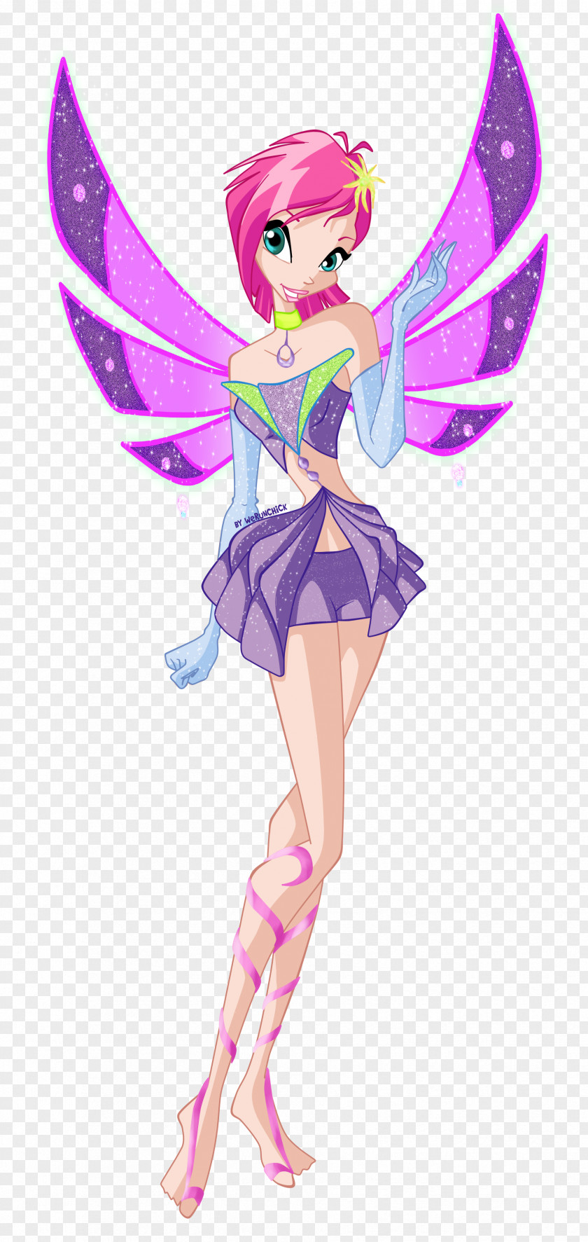 Winx Tecna Bloom Aisha Musa The Trix PNG