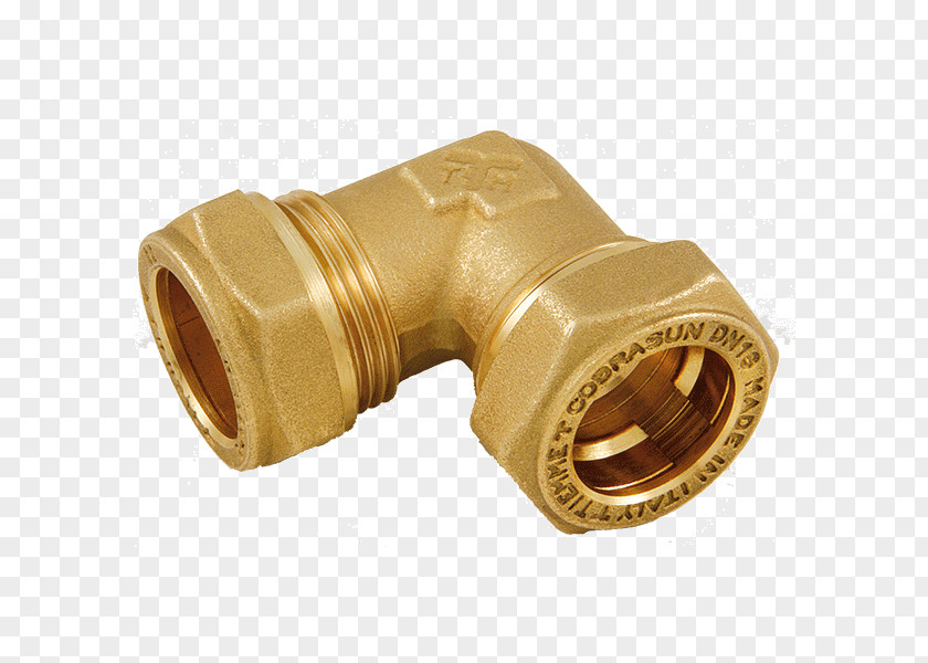 Brass Piping And Plumbing Fitting Coupling Pipe PNG
