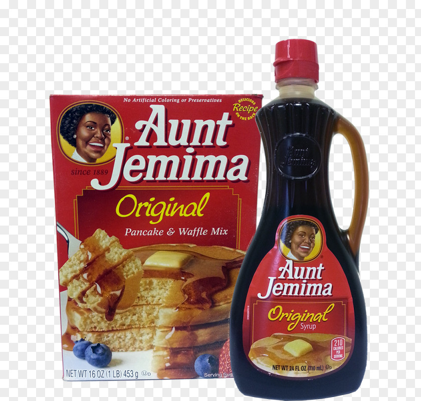 Breakfast Pancake Waffle Aunt Jemima Syrup PNG