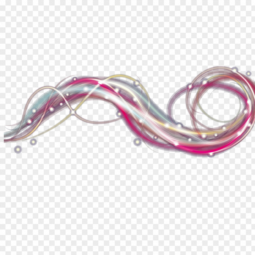 Colored Lines Light Download PNG