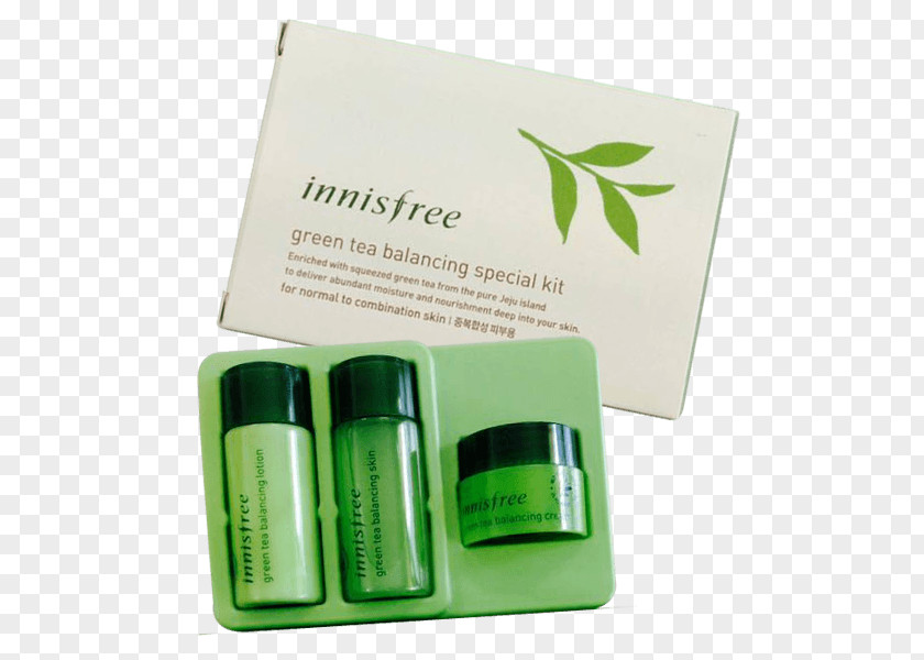 Greentea Innisfree Green Tea Balancing Cosmetics In Korea Lotion PNG