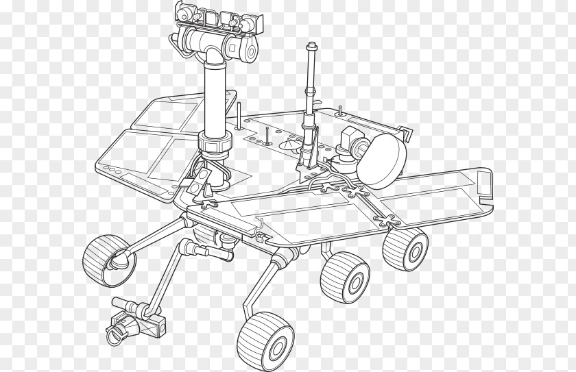 Mars Cliparts Exploration Rover NASA PNG