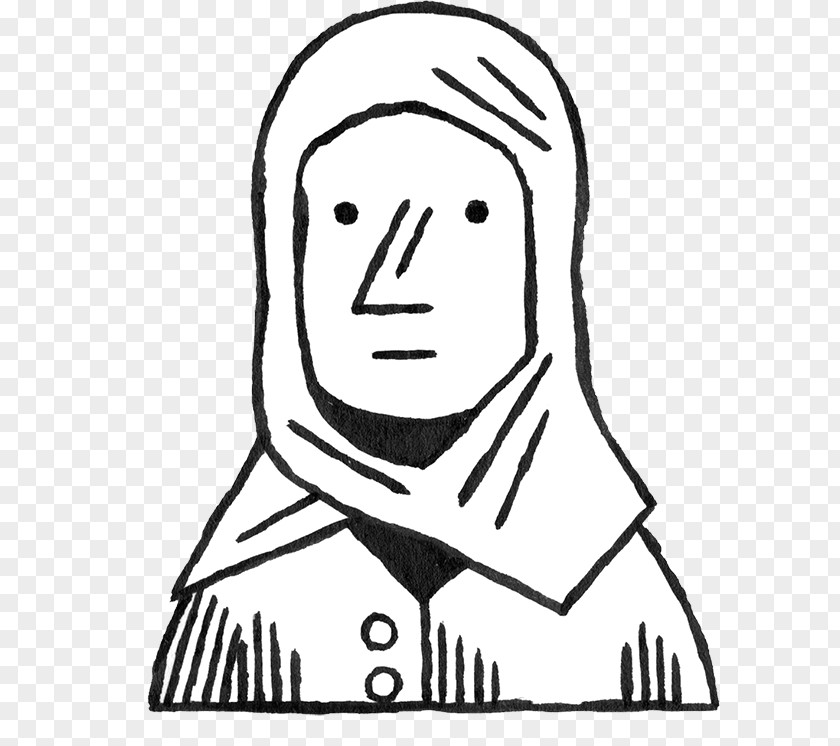 Couple Islam Facial Hair Drawing Line Art Clip PNG