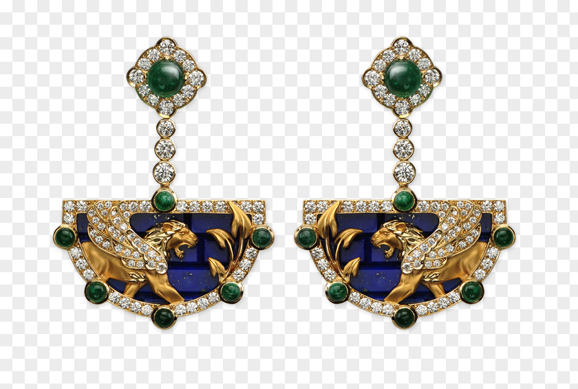 Emerald Earring Jewellery Bitxi PNG