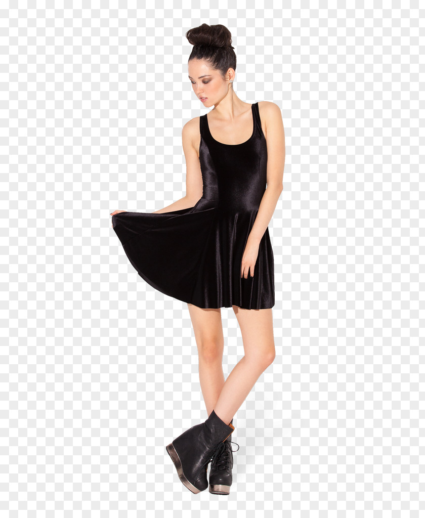 Express Love Little Black Dress Velvet Party Clothing PNG