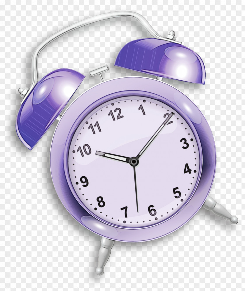 Fashion Accessory Wall Clock Analog Watch Alarm Purple PNG